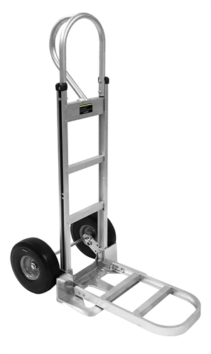 Aluminum Hand Truck with Folding Nose Extension