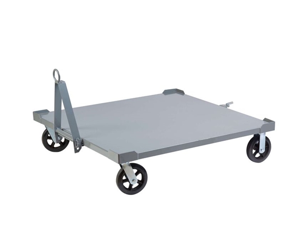 Towable Solid Deck Pallet Dolly