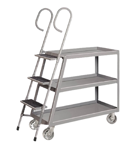 Ladder Stock Cart - 20"D x 49"W Overall Size