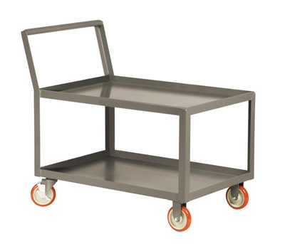 Low Profile Cart with Offset Handle Lips Up