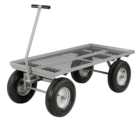 Heavy Duty Wagon Truck with Perforated Deck 18-1/2"