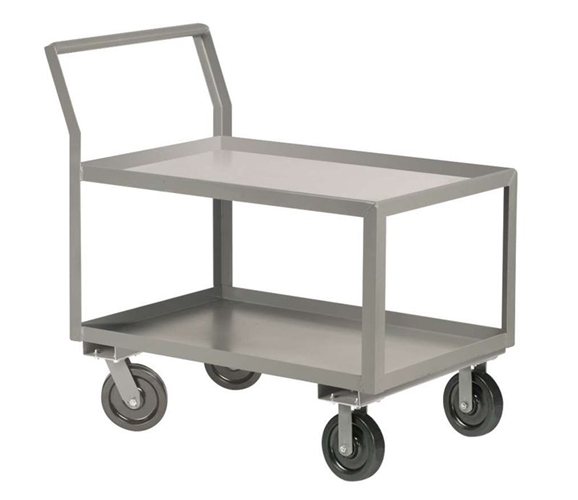 Super Duty Low Profile Cart with Lipped Shelves