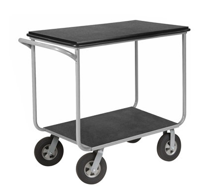 DA17SR - Cushion Load Mobile Instrument Cart w/ Puncture Proof Tires