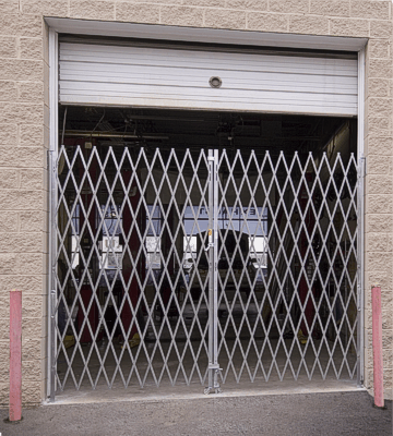 Double Folding Gate, 6' - 8' Wide, 6'6" In Use Height, 7'0" Collapsed Height