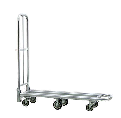 Aluminum Folding L Cart - 18" x 62" Deck Size