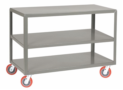 Heavy Duty Three Shelf Mobile Table