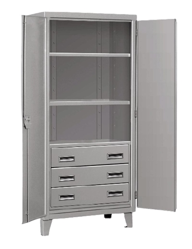 Heavy Duty Storage Cabinet with 3 Drawers