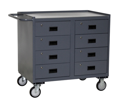 KG17 - Eight Drawer Mobile Cabinet - 24" x 36" Shelf Size
