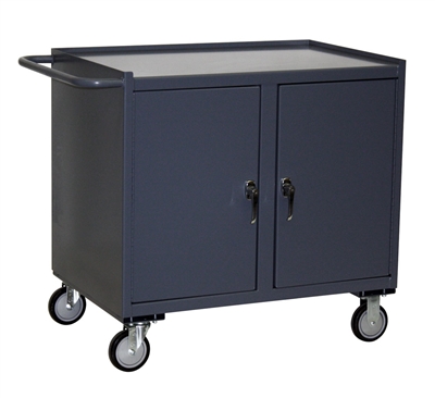 KL17 - Mobile Cabinet Two Doors - 24" x 36" Shelf Size