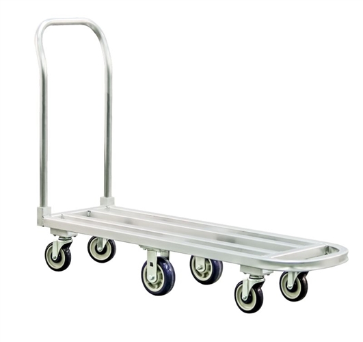 Aluminum Low Boy Stock Cart - 16" x 54" Deck Size