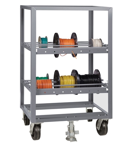 Mobile Wire Reel Storage Rack