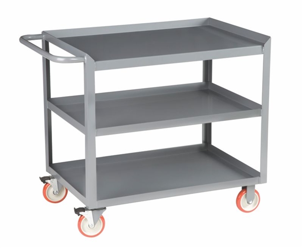 MW19-3 - Three Shelf Mobile Workstation - 24" x 48" Shelf Size