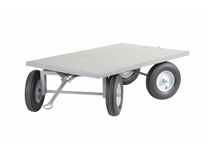 Double Fifth Wheel Steer Tracking Trailer