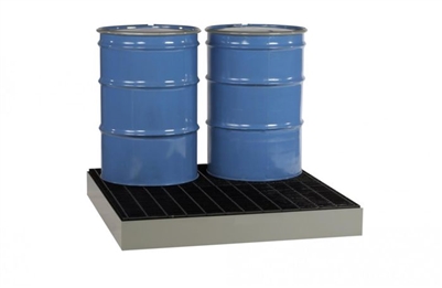 Low Profile Spill Containment Platform 4 Drum 66 Gallon Capacity
