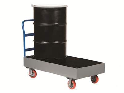 Mobile Spill Containment Cart 2 Drum 33 Gallons