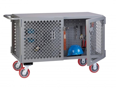 Double Sided Tool Security Cart