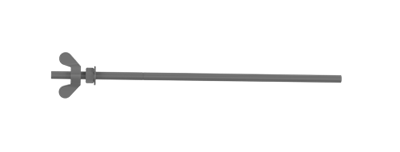 SP15 - 15" Long, 1/2" Diameter Spindle for Hanging Bar