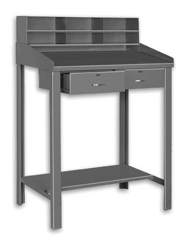 All Welded Standing Shop Desk