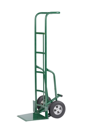 60 Inch Tall Hand Truck with Patented Foot Kick, Standard Foot Kick