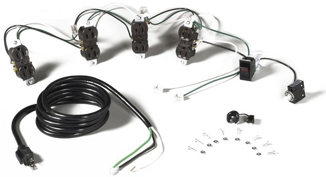 Wiring Kit for Electronic Riser Shelves