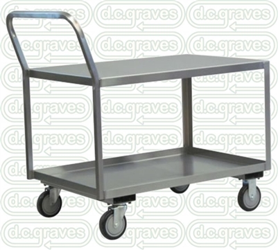 Low Profile Stainless Steel Cart