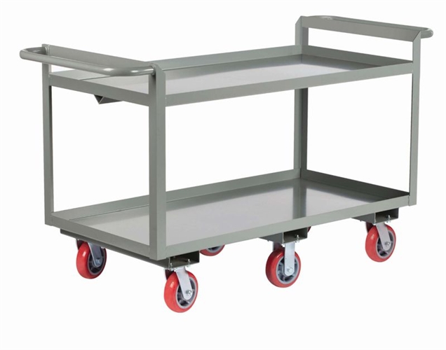 Six Wheel Heavy Duty Cart with Two Handles