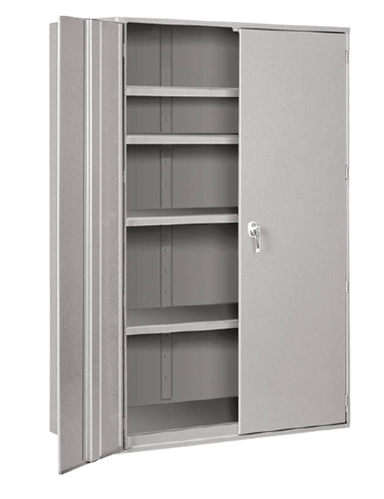 Storage Cabinet with Solid Doors 24 Inch Depth