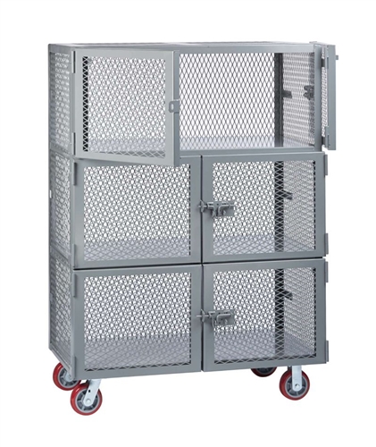 Three Compartment Mobile Storage Locker