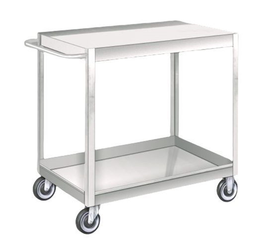 Stainless Flat Top Stock Cart