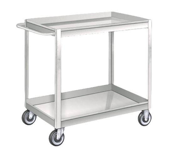 Stainless Tray Top Stock Cart