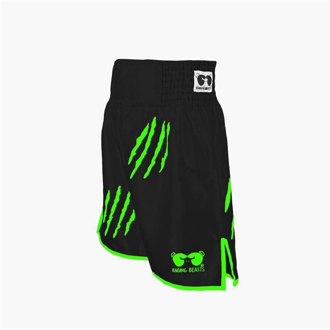Claw Black Contrast Boxing Shorts