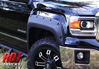 GMC Sierra 1500 2014-2015 RDJ Trucks PRO-OFFROAD Bolt-On Style Fender Flares | 10-4017