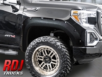 2019-2024 GMC Sierra 1500 PRO-OFFROAD Bolt-On Style Fender Flares by RDJ Trucks | 10-4019