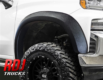 2019-2024 Chevrolet Silverado 1500 PRO-X-TEND Streamline Style Fender Flares by RDJ Trucks | 25-1017