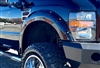 Ford F250 F350 SuperDuty PRO-POPPED series bolt-on reverse pocket style fender flares