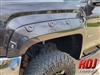 GMC Sierra 2500/3500 2015-2019 PRO-POPPED series bolt-on reverse pocket style fender flares by RDJ Trucks | 30-4025