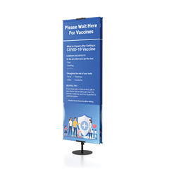 Portable Classic Economy Banner with Stand