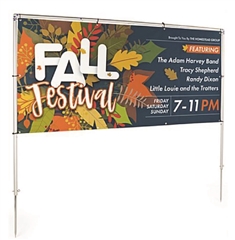 In-Ground Banner Frames , Outdoor Banner Signs, Outdoor Banner Frames