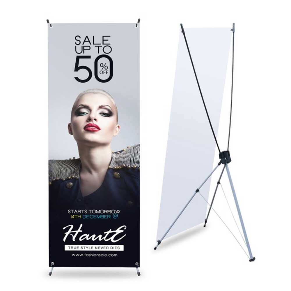 X-Stand Banners  X-Banners - Square Signs