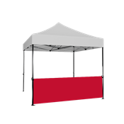 10' x 10' Solid Color Tent Half Wall