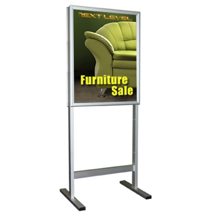 PosterGrip Floor Stand Snap Frames