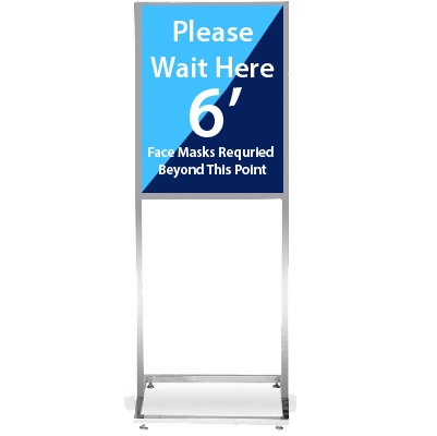 Deluxe Bulletin Sign Holder