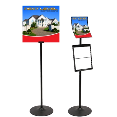 Oversize Free-Standing Poster Sign Holder Monster Stands, Floor Standing  Sign Holders