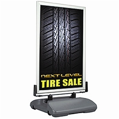 WindMaster Portable Outdoor Sign Snap Frame