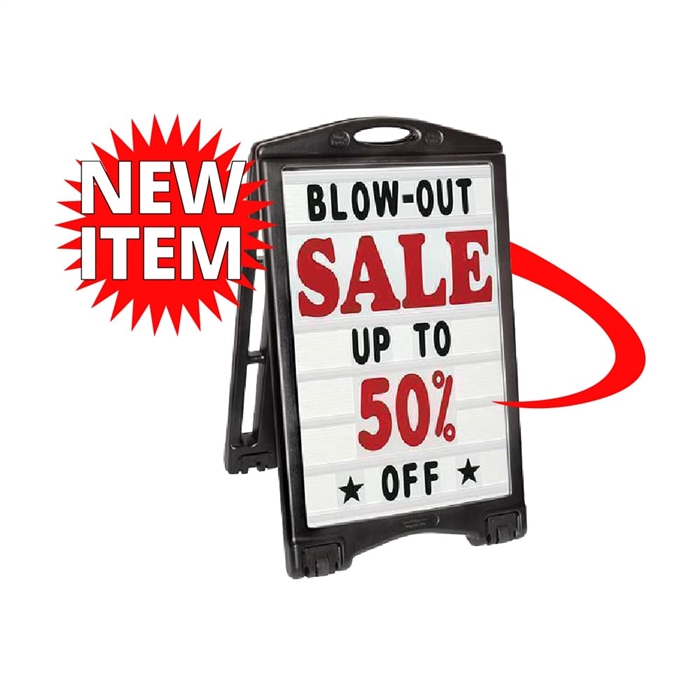 A-Plus Frame Sign Message Board - Deluxe