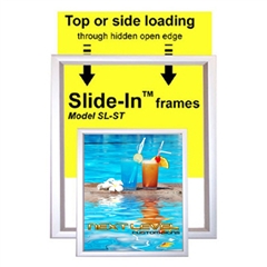 Slide In Poster Frames 1 Rail