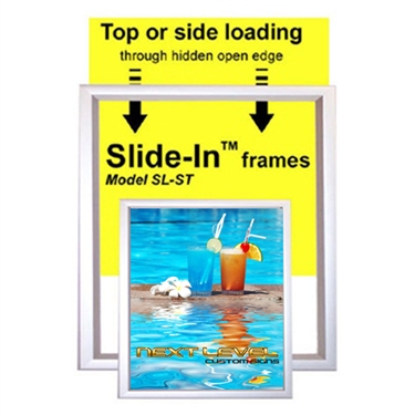 Slide In Poster Frames 1 Rail