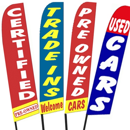 Used Cars Swooper Flags