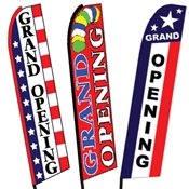 Grand Opening Swooper Flags