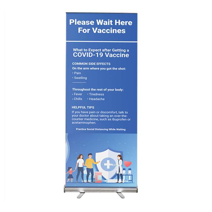 Economy Retractable Banner Stand